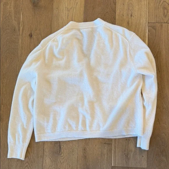 J Crew 100% Cashmere Patch-Pocket Cardigan - M - Picture 8 of 8